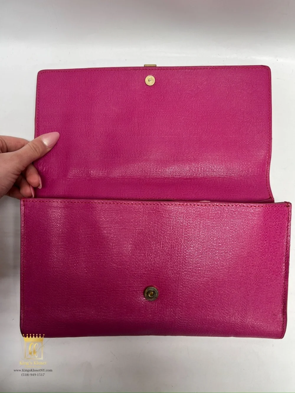 YSL Leather Clutch - Picture 8 of 13